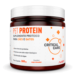 Pet Protein em Pó Suplemento p/ Cães e Gatos c/ 300 g