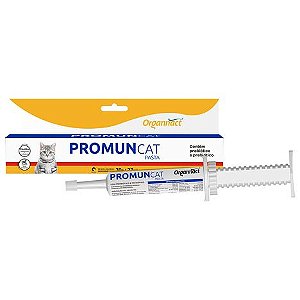 Promun Cat Pasta Suplemento Prébiótico Beta-Glucana p/ Gatos c/ 27 ml
