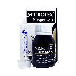 Microlex Cefadroxil Suspensão 1 Frasco pó 25mg/ml