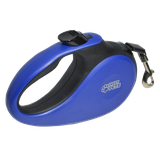 Guia Retrátil Azul / Preta Tam.  P/ 15 kg