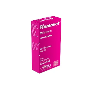 Flamavet Anti-inflamatório Não Esteroidal Analgésico Meloxican