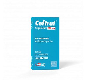 Ceftrat Antibacteriano Cefpodoxime c/ 12 comprimidos
