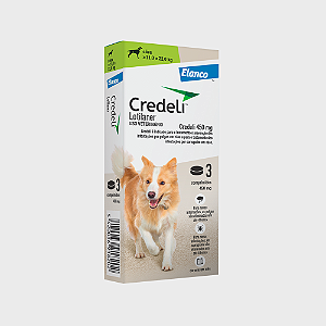Credeli Ectoparasiticida Lotilaner 450mg p/ Cães de 11 a 22kg