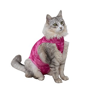 Roupa Cirúrgica Dry Light Supreme Gatos - Rosa