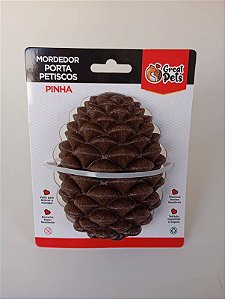 Mordedor Porta Petiscos Pinha 10 cm