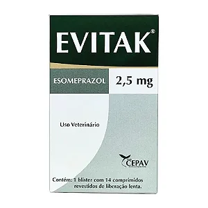 Evitak Esomeprazol c/ 14 comprimidos de 2,5 mg