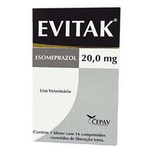 Evitak Esomeprazol c/ 14 comprimidos de 20 mg