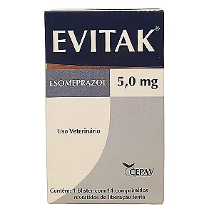 Evitak Esomeprazol c/ 14 comprimidos de 5 mg