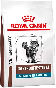 Ração Royal Canin Veterinary Gastrointestinal e Proteína Hidrolisada p/ Gatos Adultos 1,5 kg