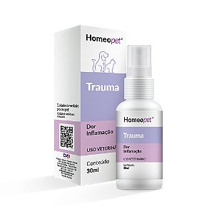 Trauma - Sistema de Terapia Homeopet para Cães e Gatos c/ 30 ml