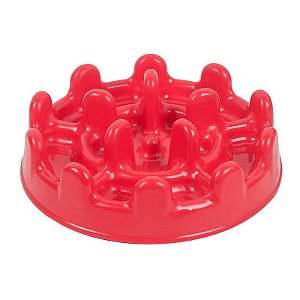 Pet Fit Mini Comedouro Lento Vermelho