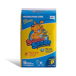 Fralda Supersecao macho - P