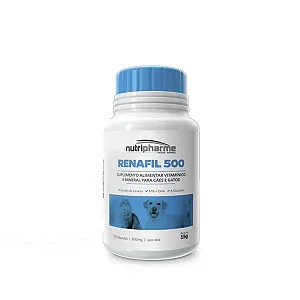 Renafil 500 Suplemento Alimentar p/ Problemas Renais Crônicos c/ 30 capsulas