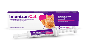 Imunizan Cat Suplemento Vitamínico e Aminoácido c/ Prebiótico p/ Gatos 30 g