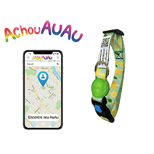 COLEIRA QR GATO - LEMON