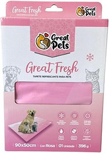 Tapete Refrescante p/ Pets - Great Fresh - Rosa