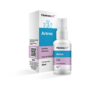 Artros - Tratamento de Artrose , Artrite e Processo Inflamatório em Cães e Gatos c/ 30 ml