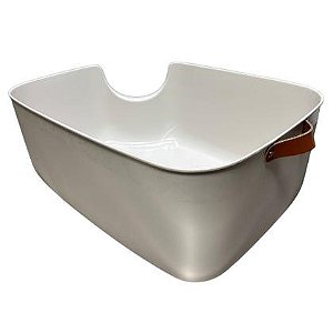 SANITARIO ABERTO DE CANTO C/ ALCA BRANCO