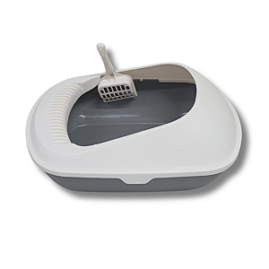 SANITARIO ABERTO LEBLON CINZA G