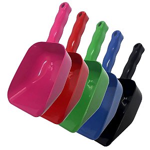 Pá Dosadora de Ração 25 cm - Cores Sortidas