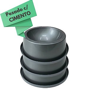 Comedouro Pesado 1400 ml - Aluminizado