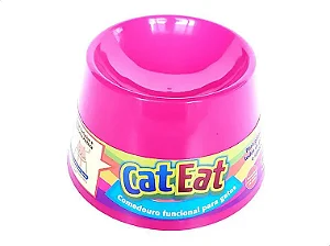 Comedouro Cat Eat - Pink
