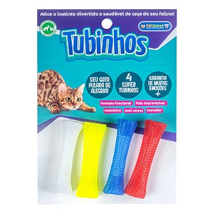 Tubinhos p/ Gato 4 Unidades