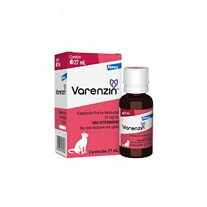 Varenzin Solução Oral 25 mg/ml - Frasco de 27 mL Elanco