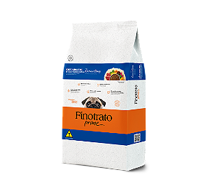 Ração FinoTrato Prime Carne p/ Cães Adulto Pequeno Médio 10 kg