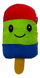 Brinquedo de Pelúcia  Picolé p/ Cães Great Pets 15 cm