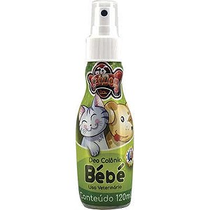 Deo Colônia  Bébé Catdog p/ Cães e Gatos 120ml