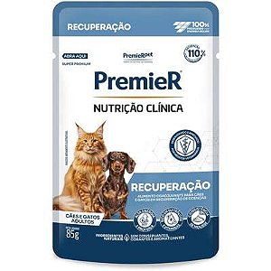 Ração Úmida Premier Nutrição Clínica Recuperação Cães/Gatos Adultos  85 g