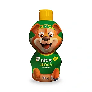 Shampoo Beeps 2 em 1 Edição de Futebol p/ Cães e Gatos 300 mL