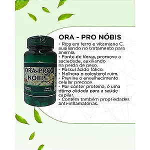 Ora Pro Nóbis De 500mg 60 caps Flora Nutry