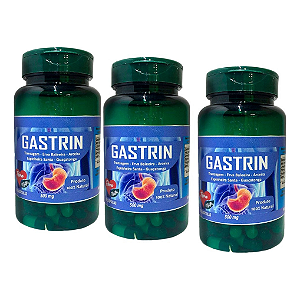 Kit Com 3 Gastrin 60 Cap De 500mg