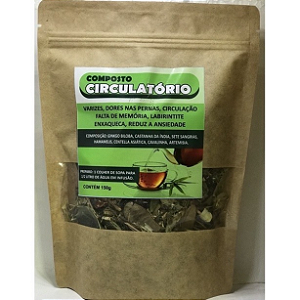 Composto Circulatório  Em chá 150gr