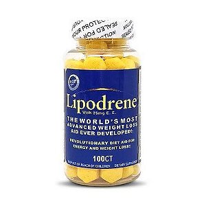 Termogênico Hi-Tech Lipodrene 25mg - 100 Comprimidos