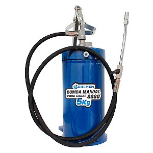 Bomba Para Graxa 5kg Manual 8880 Bremen C/ Disco Seguidor