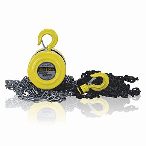 Talha Manual Corrente 0,5 Ton Elevação 5 Mts Ltm-505 Lynus