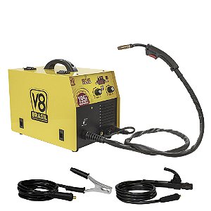 Mig 195i Multiprocesso Mig/mag/tig/eletrodo 220v Cor Amarelo Frequência 50/60hz 20179 - V8 Brasil