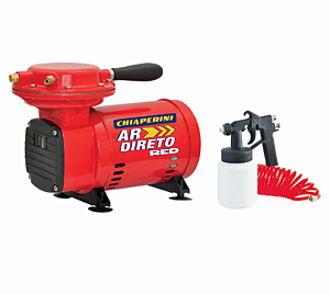 Compressor De Ar Direto Elétrico Portátil Chiaperini 1/3hp 20328