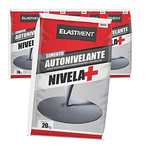 Autonivelante Cimento Nivela Mais Dry Levis 20kg Branco