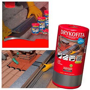 Manta Asfáltica Aluminizada Telhado Auto Adesiva- 20cm X 10m FVD20