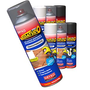 Borracha Líquida Impermeabilizante Spray Vedatudo Impermeável TRANSPARENTE 100ML SPRAYTRANSP-97 - DRYKO