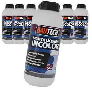 Manta Líquida Transparente Bautech 900ml Impermeabilizante