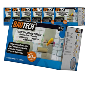 Impermeabilizante 2,5kg Transparente Fosco Bautech Bautech