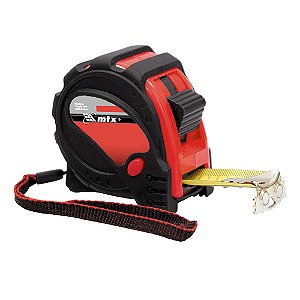Trena Curta 7,5m X 25mm Emborrachada Profissional Aço Imã 3100655