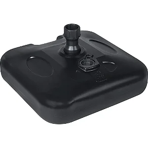 Base Quadrada Preta para Guarda-Sol ou Ombrelone - BEL 70027107