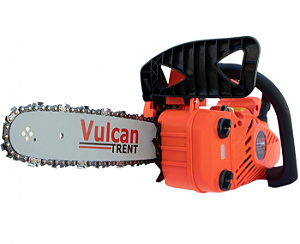 Motosserra Gasolina 2T 25,4cc 0,90HP com Sabre Ponta Rolante 81231 - VULCAN