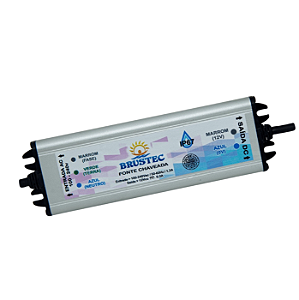 Fonte Blindada 12V 3A 36W para Iluminação de Piscina LED RGB - BRUSTEC 20.0025